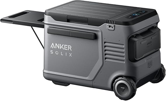 Anker SOLIX EverFrost 2 – 58L Electric Cooler with Battery and Solar Power