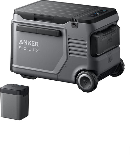 Anker SOLIX EverFrost 2 – 58L Electric Cooler with Battery and Solar Power