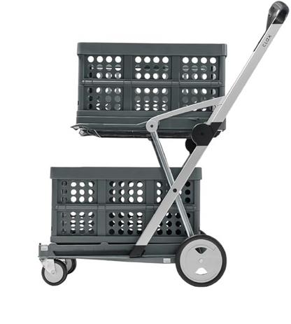 Portable Folding Shopping Cart + 5 Ecological Thermal Bags