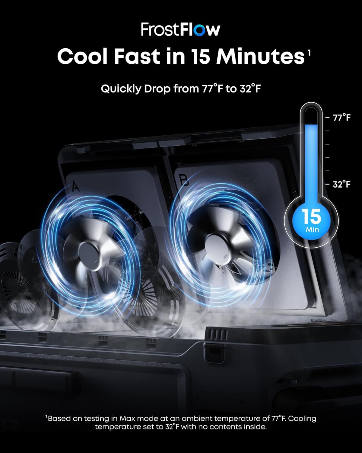 Anker SOLIX EverFrost 2 – 58L Electric Cooler with Battery and Solar Power