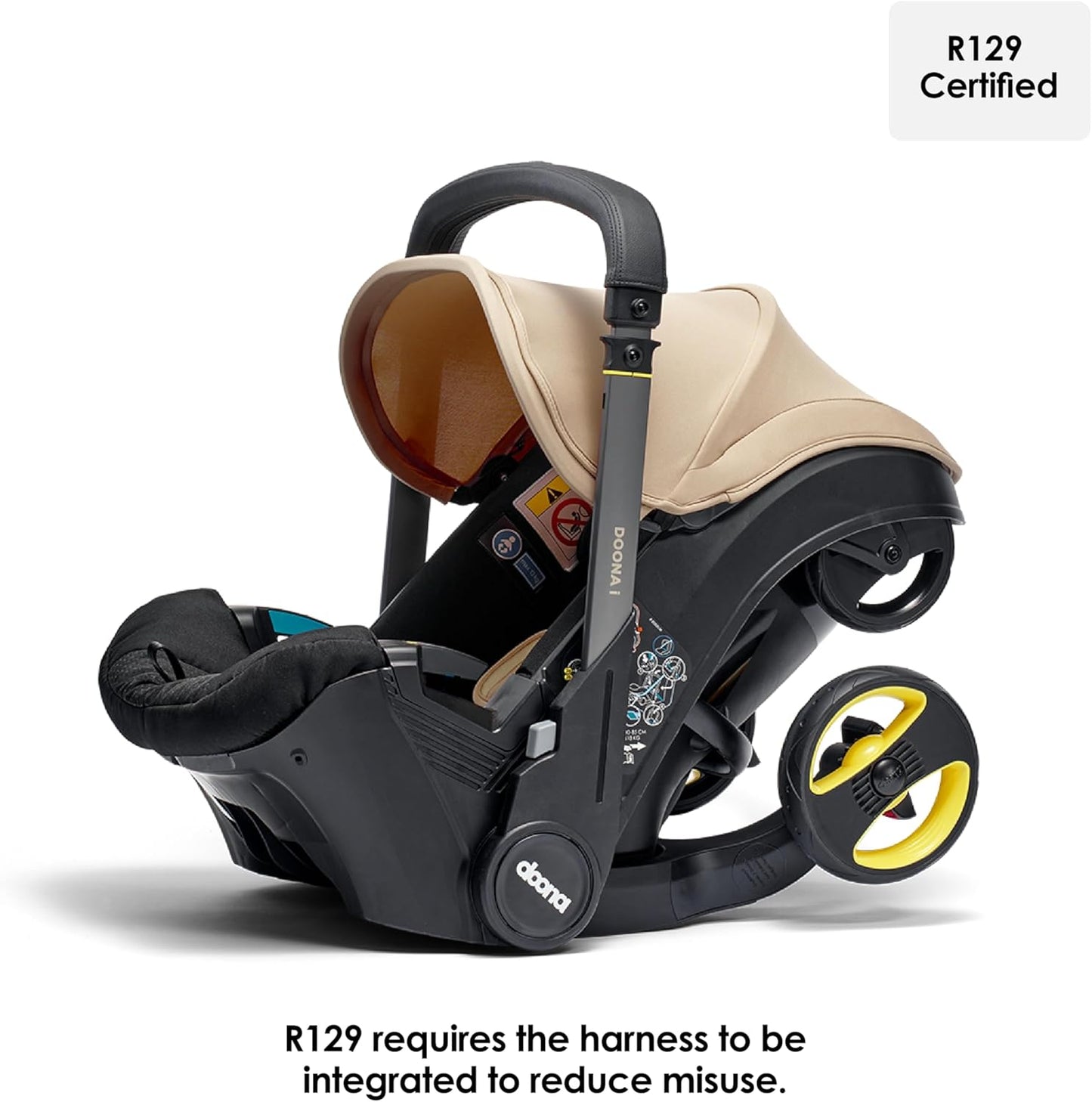 MOOV2 3-in-1 – Baby Stroller with Car Seat, UPF50+ Canopy, and Accessories