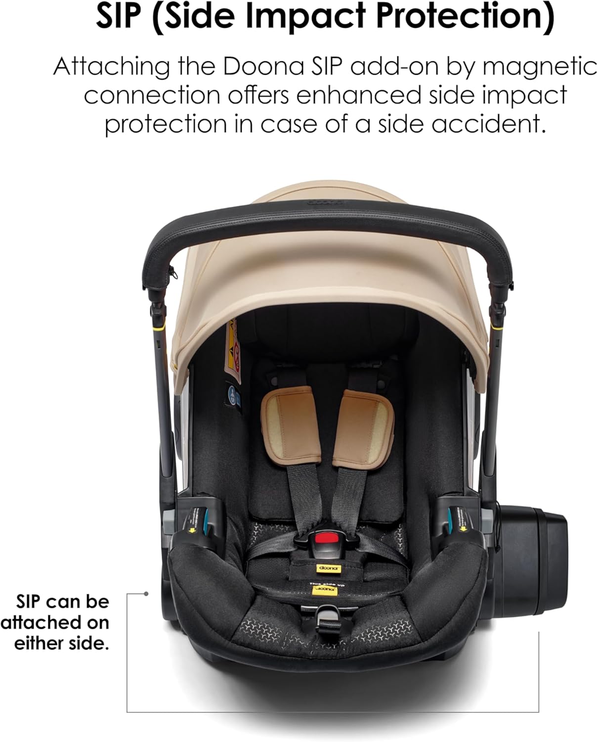 MOOV2 3-in-1 – Baby Stroller with Car Seat, UPF50+ Canopy, and Accessories