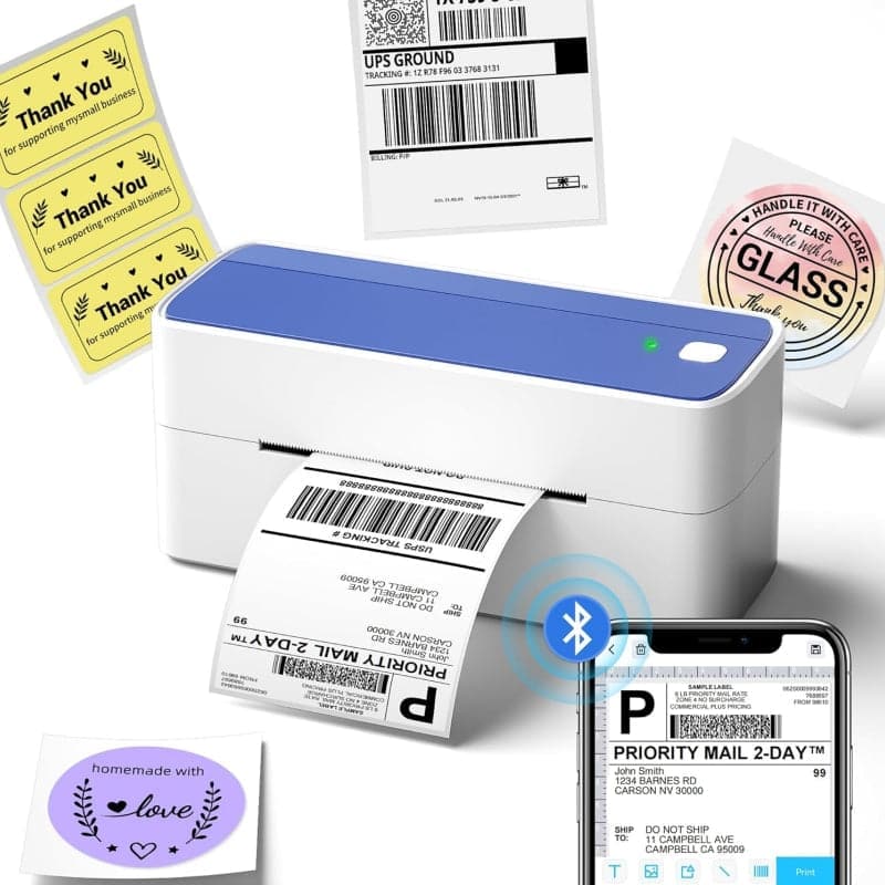 Phomemo PM241-BT Bluetooth Shipping Label Printer