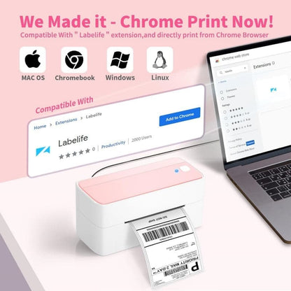 Phomemo PM241-BT Bluetooth Shipping Label Printer