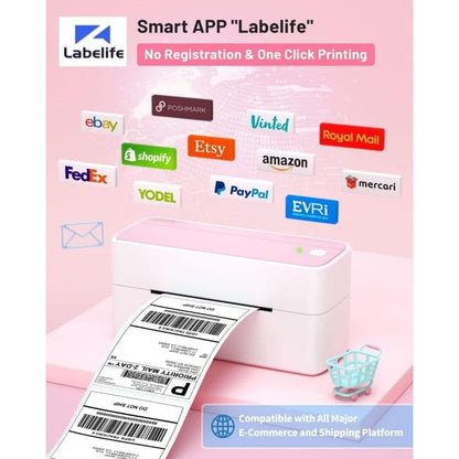 Phomemo PM241-BT Bluetooth Shipping Label Printer