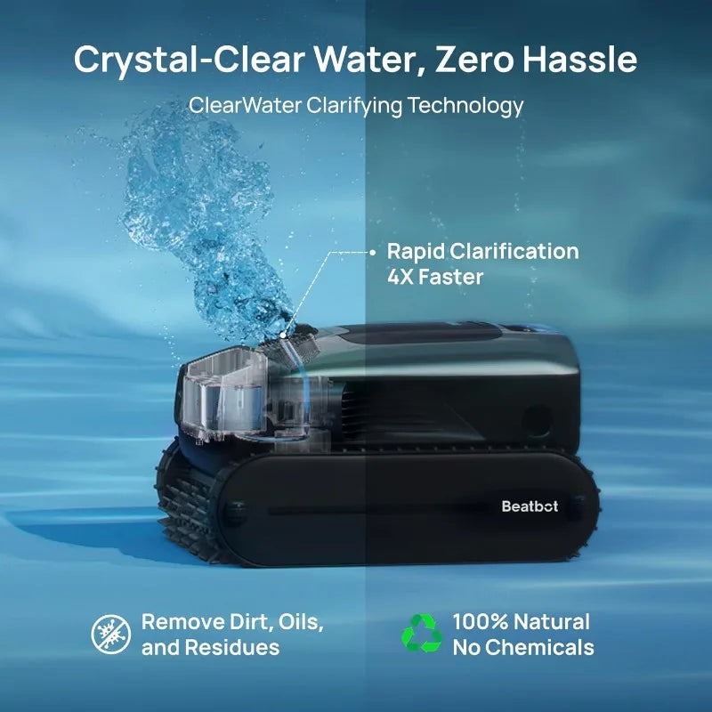 Smart Pool Vacuum Robot – 5-in-1 Solution for Complete Cleaning!