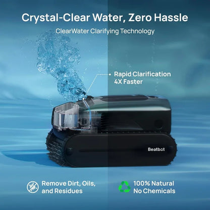 Smart Pool Vacuum Robot – 5-in-1 Solution for Complete Cleaning!