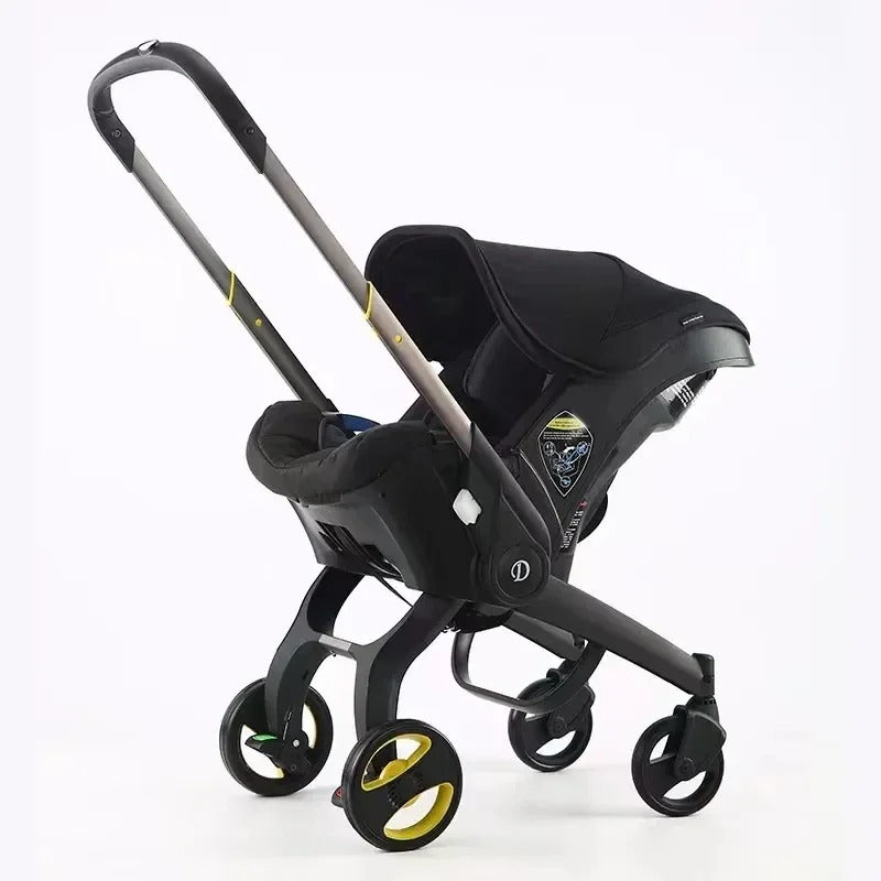 MOOV2 3-in-1 – Baby Stroller with Car Seat, UPF50+ Canopy, and Accessories