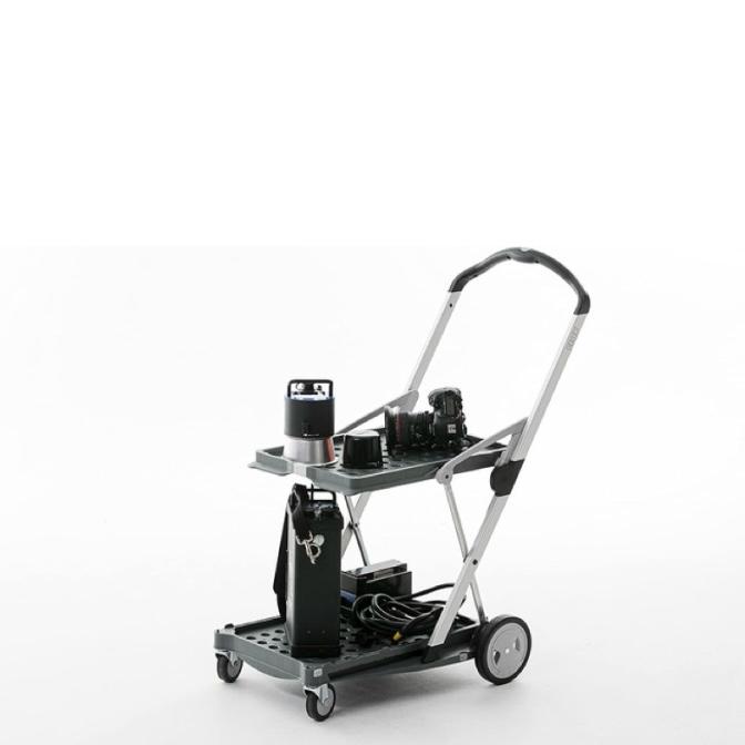 Portable Folding Shopping Cart + 5 Ecological Thermal Bags