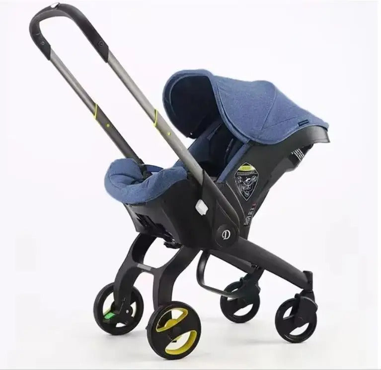 MOOV2 3-in-1 – Baby Stroller with Car Seat, UPF50+ Canopy, and Accessories