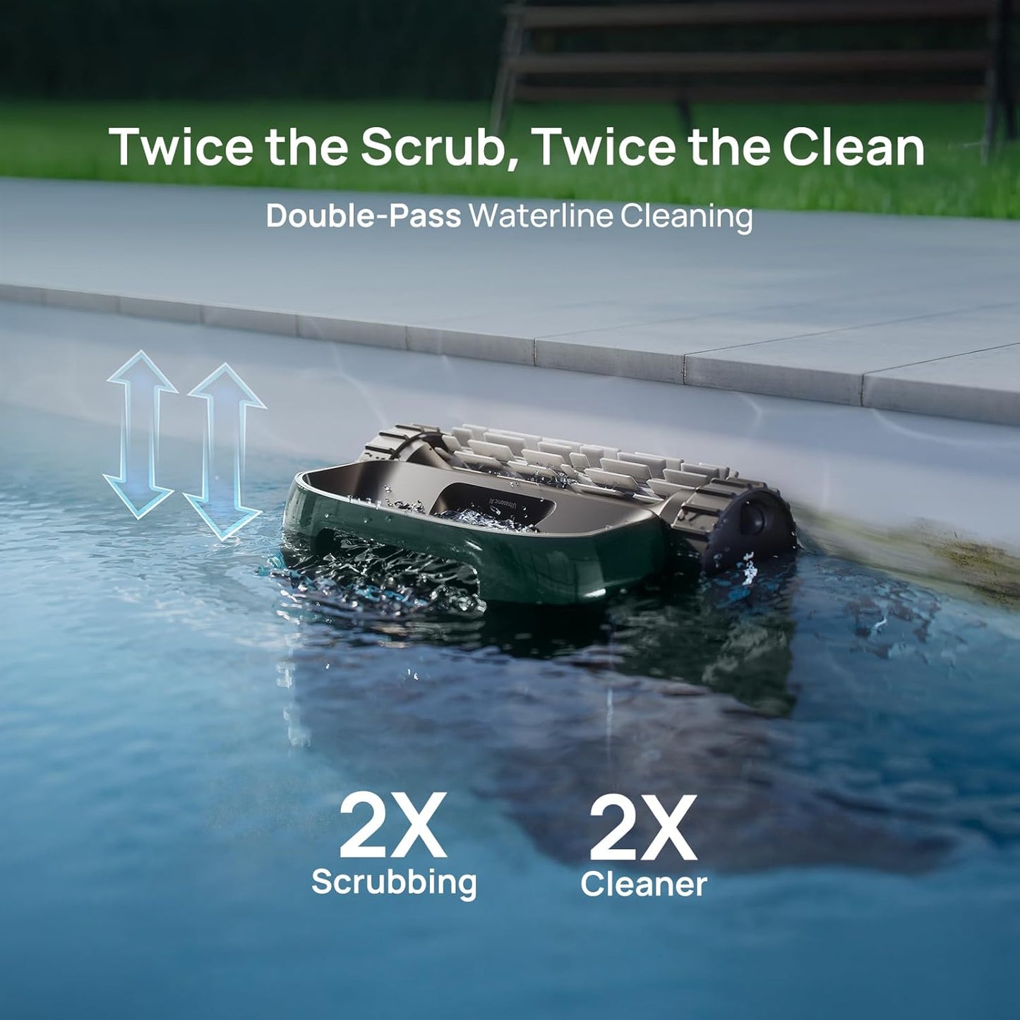 Smart Pool Vacuum Robot – 5-in-1 Solution for Complete Cleaning!
