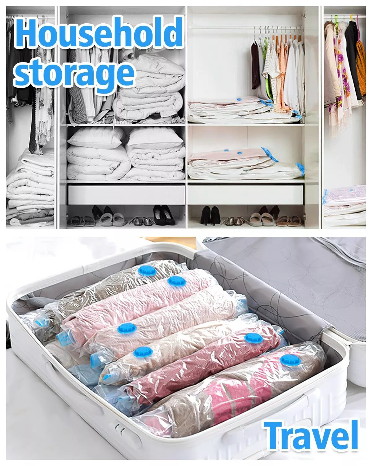 Vacuum Storage Bags [50% OFF + FREE SHIPPING]